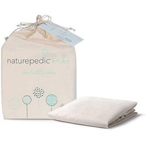 Naturepedic Organic Waterproof Baby Crib Mattress Pad